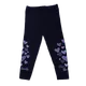 Leggins de Niña Estampado Mundo Kids (Corazón) Negro